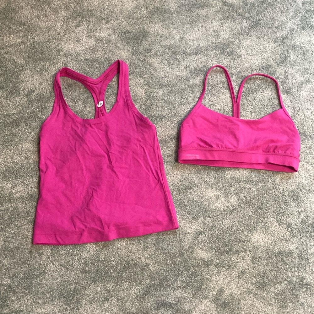 Lulu Tank & Sports bra